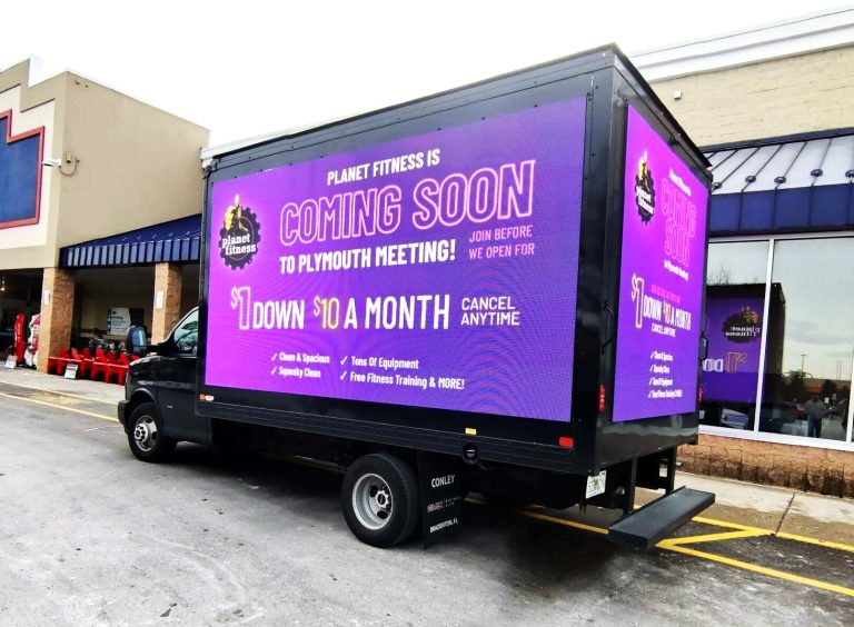 Mobile Trucks Ads - GPS-Tracked